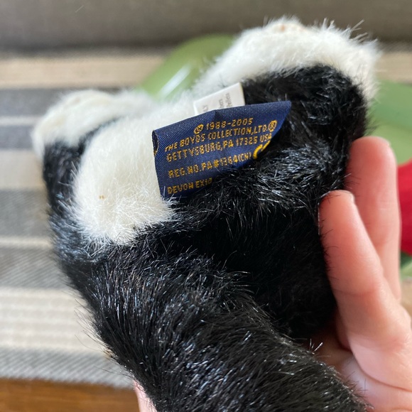 Rare Boyds Bear Plush Santa Claws Cat With Santa Hat 🎄 - Picture 4 of 8